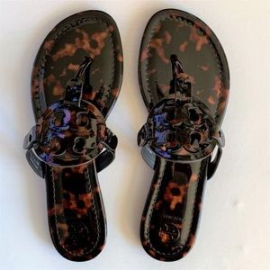 Tory Burch Miller Sandal-  Tortoise